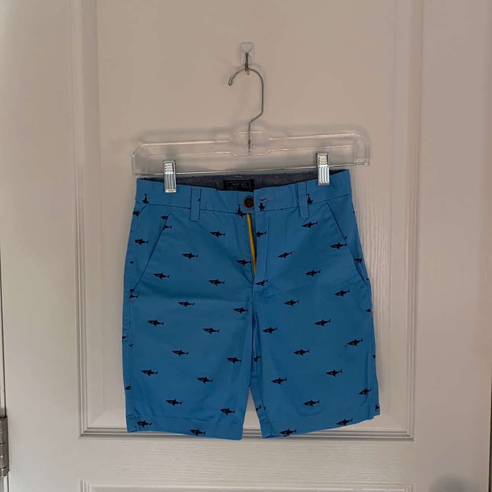 Boys Shark-print Shorts